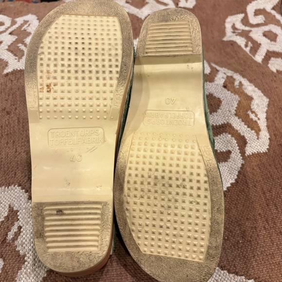 Troentorp Bastad Wooden Suede Clogs size 40 - Picture 3 of 4